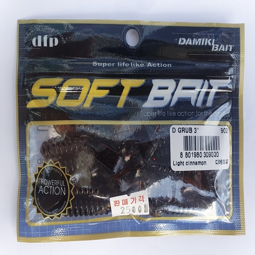 * SOFT  BAIT 웜/ D GRUB 3 902