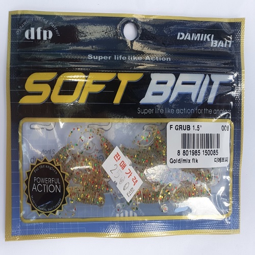 * SOFT  BAIT 웜/ F GRUB 1.5 008